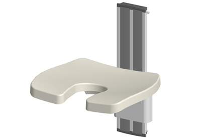 foldable u-shaped shower seat wall mounted
